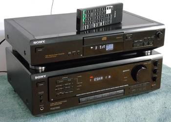 Amplituner i CD Sony pilot segmenty sprawne. DOSTAWA. Amplituner i CD Sony pilot segmenty sprawne. DOSTAWA.