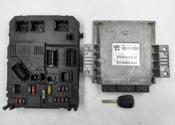 Sterownik Silnika Citroen C3 1.1 9647714780 9645989480 IAW 48P2.72 ZESTAW