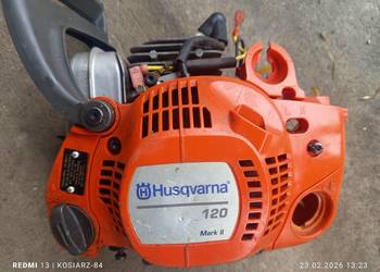 Tłumik wydech pilarka Husqvarna 120 Mark II