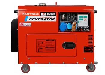 AGREGAT GENERATOR PRĄDOTWÓRCZY 9,8 KW WYCISZONY DIESEL 230V