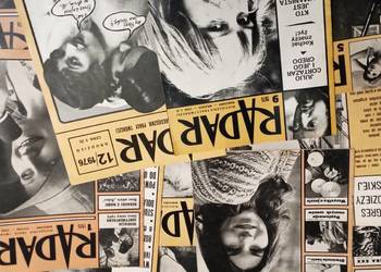Radar magazyny gazety muzyka   wykonawct piosenkarze  zespoły z PRL