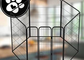 ​Metalowy kojec / wybieg dla zwierzáków 6 elementów z furtką (fretka, pies,