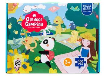 Puzzle układanka dla dzieci 100 elementów