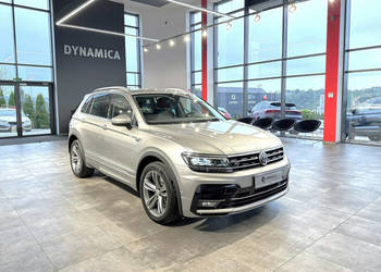 Volkswagen Tiguan R-Line 2.0TDI 240KM DSG 4motion 2019 r., salon PL, I wła…