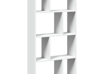Regał biały 60x20x120 cm materiał drewnopochodny WM-858147