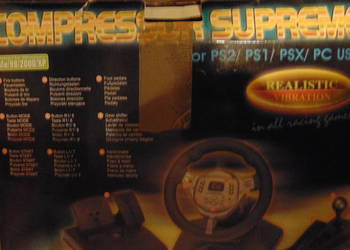 Kierownica do gier Compressor Supreme