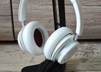 Słuchawki bezprzewodowe Dali IO-6 aptX HD ANC audiofilskie białe super stan