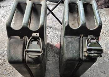 Karnistry Wojskowe na paliwo 20L PRL  zamiana