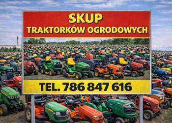 SKUP TRAKTORKÓW DO TRAWY *TRAKTORKI *KOSIARKI *TRAKTOREK