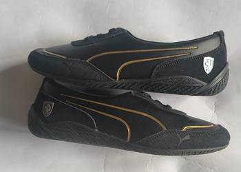 Puma Ferrari baleriny skóra czarne 37,5