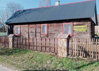 Dom drewniano murowany
