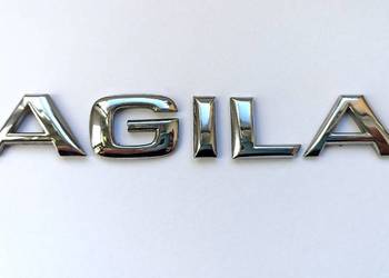 Napis klapy tylnej Opel Agila A