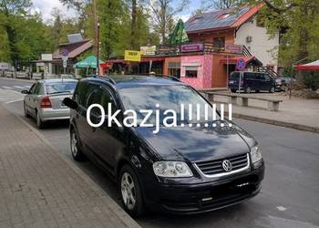 Mega Okazja,Wolkswagen Touran Gaz LPG,7 Miejsc skóry,alu,OC Na Rok,Zamiana.