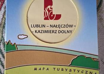 Szlaki rowerowe regionu lubelskiego 1:50 000 mapa turystyczna