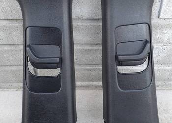 Nissan Qashqai J11 osłona nakładka slupek B środkowy L/P wewnątrz czarny