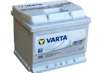 Akumulator Varta Silver Dynamic C6 52Ah/520A DOSTAWA GRATIS!