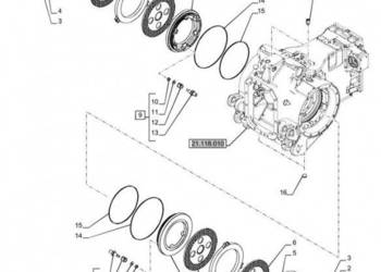 New Holland T6090 T8330 Tłok 47786635