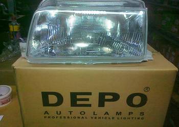 RENAULT 19 -92 REFLEKTOR (LAMPA) H4. LEWY NOWY