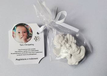 Aniołki -  Podziękowanie Chrzest Święty – Dla Taty Chrzestnego Ze Zdjęciem