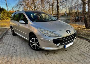 Śliczny.Zadbany.Peugot.307.Sw.2006r.Lift.1.6.HDI.7Osob.Moż.Zamiana