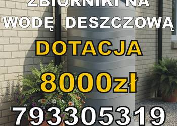 Zbiorniki na Deszczówkę 3000L Dofinansowanie Koszt po dotacji 900zł