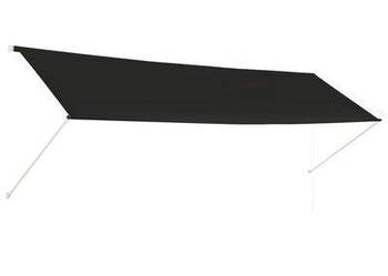 vidaXL Markiza zwijana, 400 x 150 cm, antracytowa(sku143763)