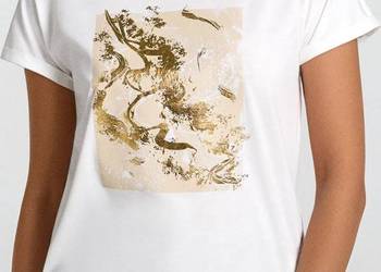 bluzka z nadrukiem Sinsay, rozm. S