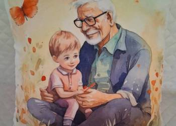 Poduszka z nadrukiem,  sprzedam