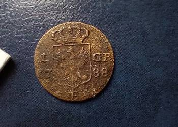 Stare monety 1 grosz 1788 Niemcy srebro