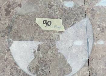 90 Szkło szyba wypukła starego zegara 189mm