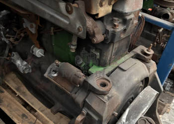 John Deere 6920 6068HLA73 AL113911 Silnik Tłumik Blok Koło Cylinder Pokryw…