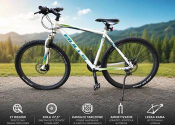NIEMIECKI ROWER MTB BULLS NANDI 27,5" RAMA 41 ALU SHIMANO