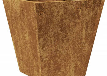 Donica ogrodowa 30x30x30 cm stal kortenowska WM-851050