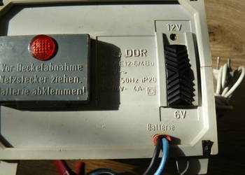 Prostownik TrabantWartburg Ifa Barkas MZ 6V 12V DDR 4 Amp.