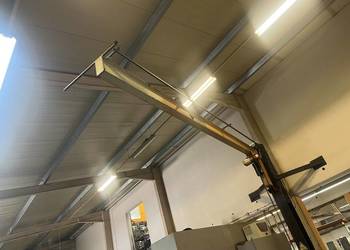 Żurawie warsztatowy L-632cm VETTER + Wciągnik elektryczny 650kg