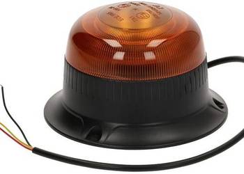 Lampa błyskowa LED, niska, 15W, 12/24V, pomarańczowa, przykręcana Ø 86x67…