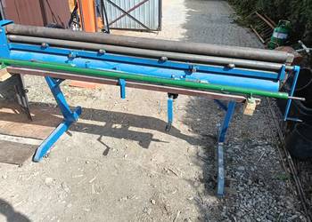 Walcarka do blachy, rynny, rury 202 cm, transport