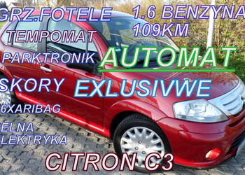 CITROEN C3 1.6 AUTOMAT_Skóry_EXLUSIVE Piekny