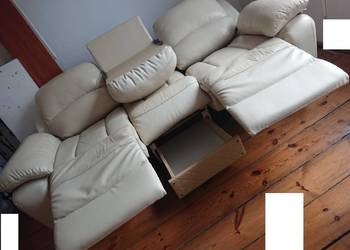 Kanapa Sofa Relax, Wersalka, Tapczan, Wypoczynek Skórzany