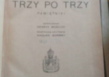 Trzy po trzy Aleksander Fredro