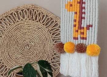 Makatka gobelin żyrafa Makatka gobelin żyrafa