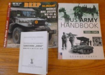 Dodge WC 52 - Instrukcja plus książki.