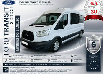 Ford Transit 2.2 TDCi / 9 Lub 7 Miejsc / RAMPA / Inwalidzi