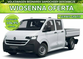 Volkswagen Transporter Skrzyniowy z podwójną kabiną 2.0 TDI 150 KM 3500mm
