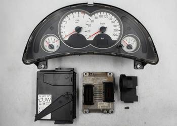 Sterownik Silnika Opel Corsa C 1.2 16v 09115112 0261206074 ZESTAW