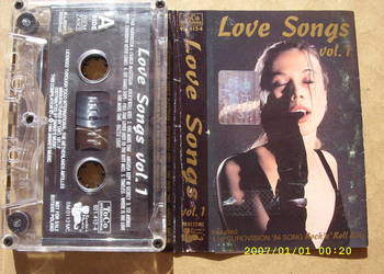 + POP ,kaseta ; LOVE SONGS  VOL.1.