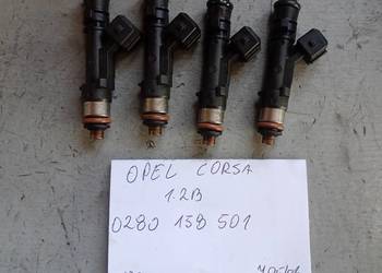 Sprawdzony wtryskiwacz Opel Corsa 1.2 B 0280158501
