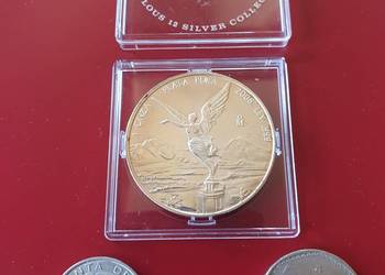 Meksyk - Libertad Ag 1 oz w zestawie