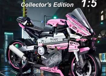 Klocki Motocyli 1:5 Idealny prezent dla dziecka 14-99 lat