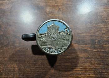 Stary Włoski dzwonek rowerowy San Giusto retro vintage prl